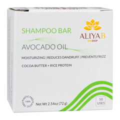 Aliya B Avocado Oil Shampoo Bar 72g