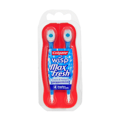 Colgate Wiswp Max Fresh Peppermint 4s