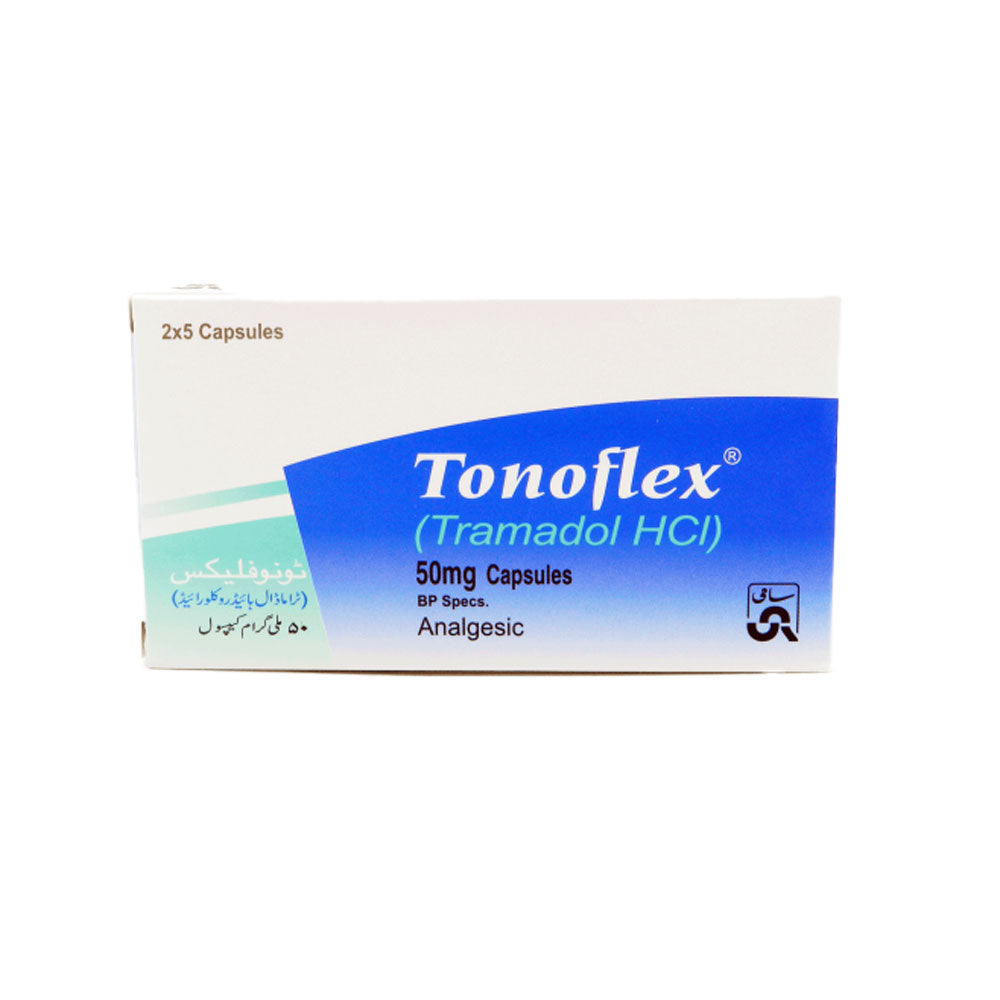 Tonoflex 50mg Cap 10s Box