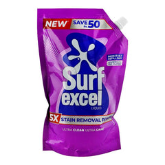 Surf Excel Stain Removal Power Liquid Pouch 900ml