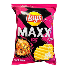 Lays Maxx Spicy Kimchi Flavored Chips 36g