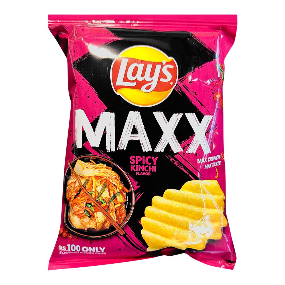 Lays Maxx Spicy Kimchi Flavored Chips 56g