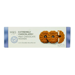 M&s Milk Chocolate Rounds 200gm
