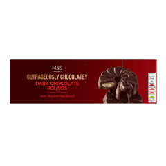 M&s Dark Chocolate Rounds 200gm