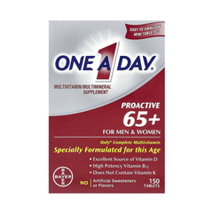 One A Day Multivitamin 65+proactive Tab 150s