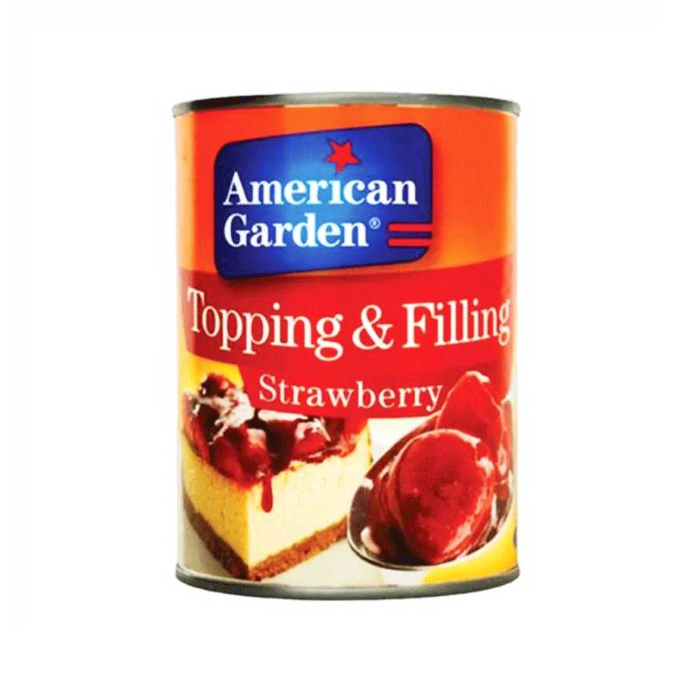 American Garden Topping & Filling Strawberry 595g