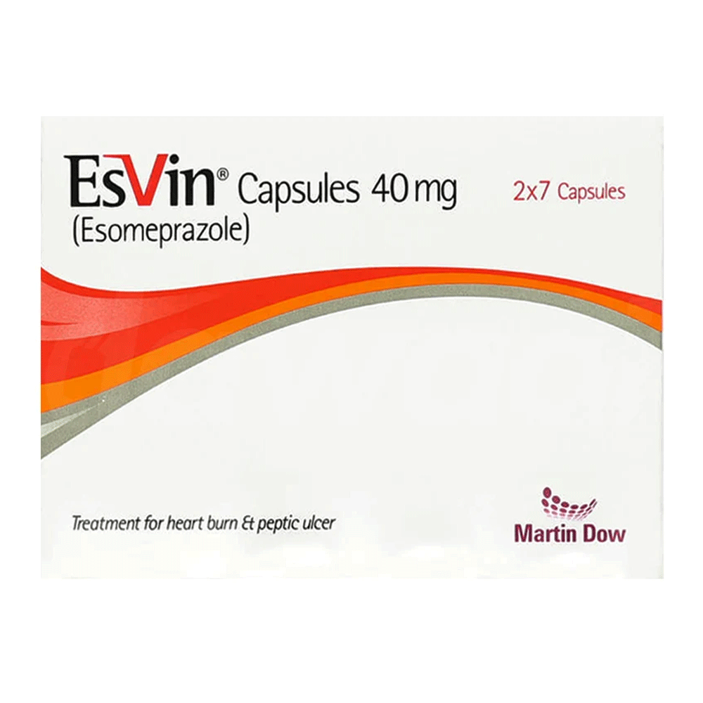 Esvin 40mg Cap 7s Strip