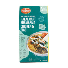 Yes Chef Halal Cart Shawarma Chicken & Rice 320g