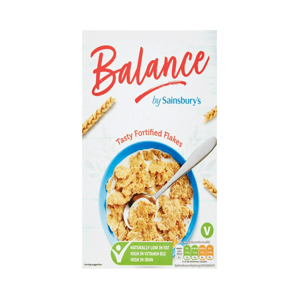 Sainsbury's Tasty Fortified Flakes 500g