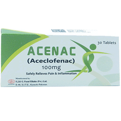 Acenac 100mg Tab Strip