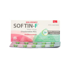 Softin-f 60mg Tablet Box