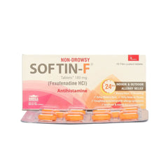 Softin-f 180mg Tablet Box