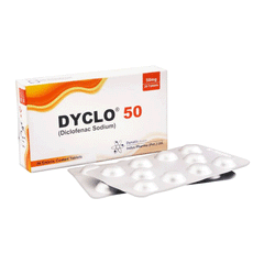 Dyclo 50mg Tab 10s Strip