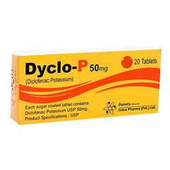 Dyclo-P 50mg Tab 10s Strip
