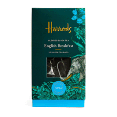 Harrods English Breakfast 20 Silken Tea Bag No 14 50g