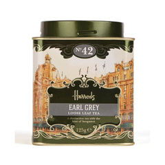 Harrods Earl Grey Loose Leaf No 42 Black Tea 125g