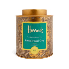 Harrods Summer Earl Grey Loose Leaf Black Tea 125g