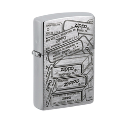 Zippo Bottom Stamps Design 48713