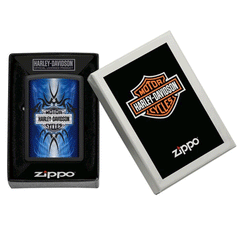 Zippo Harley Davidson Black Matte  Windproof Lighter 218