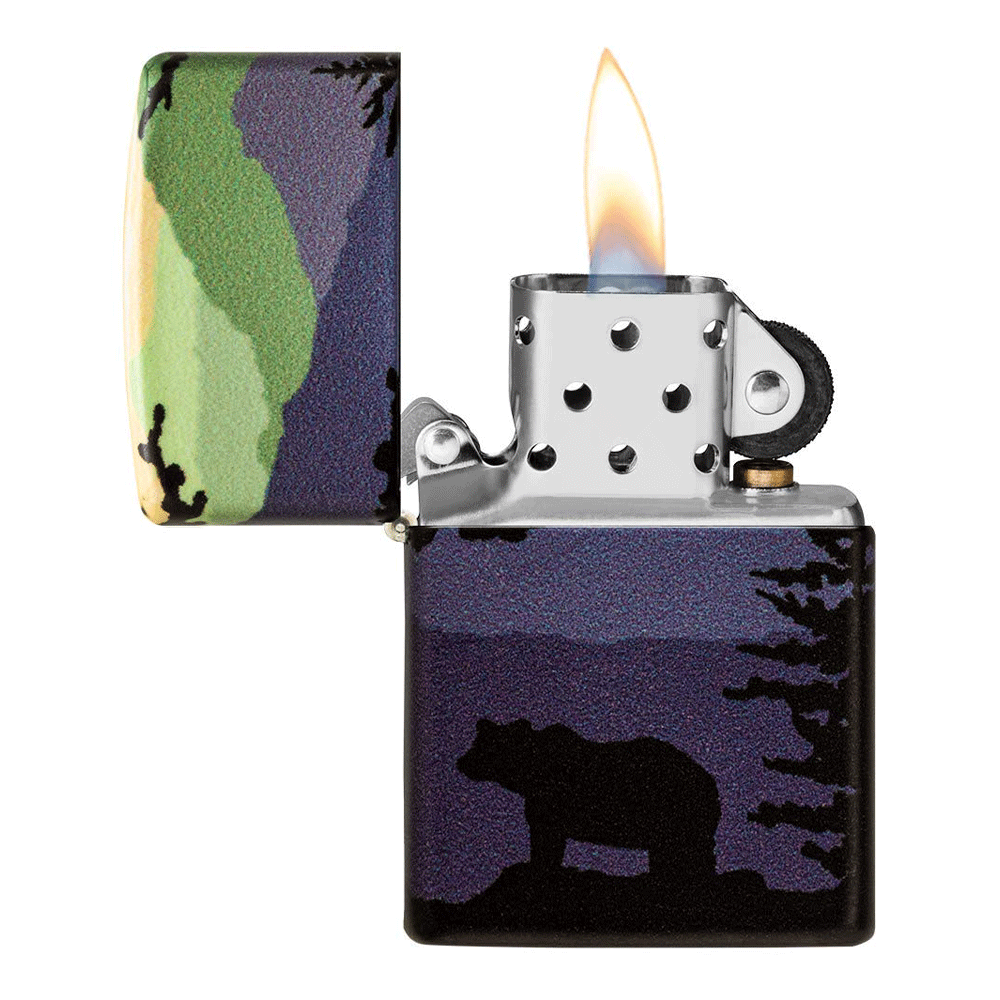 Zippo Bear Landscape Lighter 49482