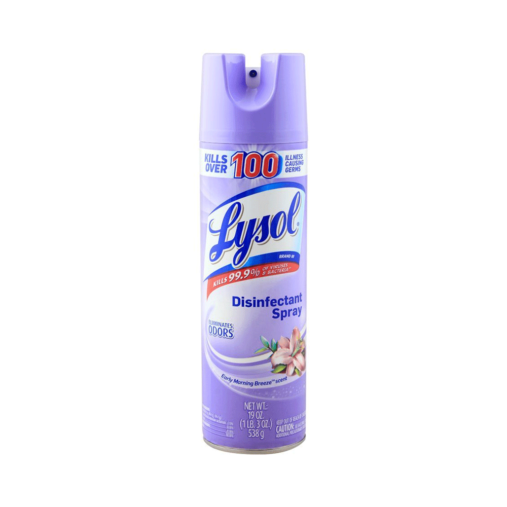 Lysol Early Morning Breeze Scent Disinfectant Spray 538g