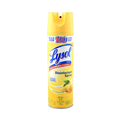 Lysol Lemon Breeze Scent Disinfectant Spray 538g
