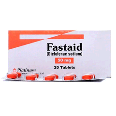 Fastaid 50mg Tab 10s Strip