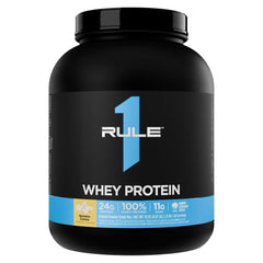 RULE 1 Whey Protein Banana Creme 4.87Lb 2.21Kg