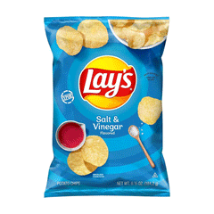 Lays Salt & Vinegar Potato Chips 184.2g