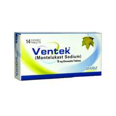 Ventek Tab 5mg 7s Strip