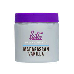 Lieta Madagascan Vanilla Ice Cream Tub 450g