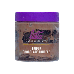 Lieta Triple Chocolate Truffle Ice Cream Tub 450g