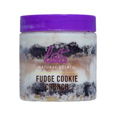 Lieta Fudge Cookie Crunch Ice Cream Tub 450g