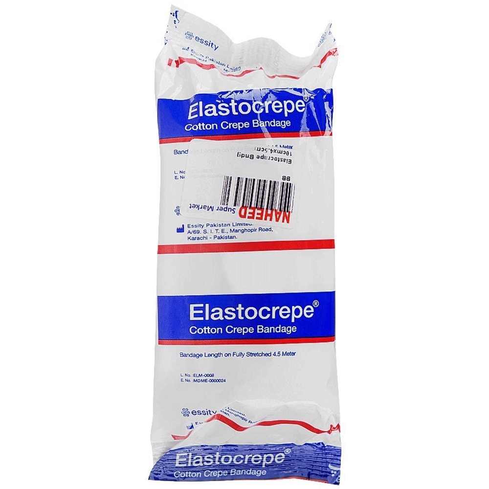 Elastocrepe 10cm X 4.5m (4" Inch)