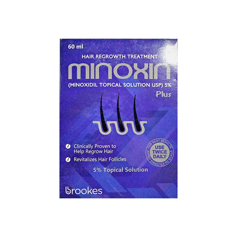 Minoxin Plus 5% Topical Solution 60ml