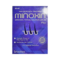 Minoxin Plus 5% Topical Solution 60ml