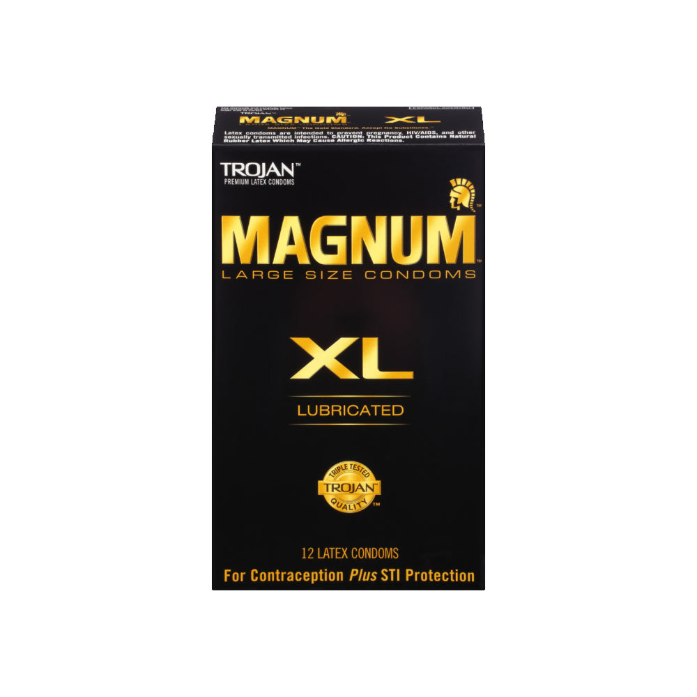 Trojan Magnum Xl Lubricated Condoms 12s