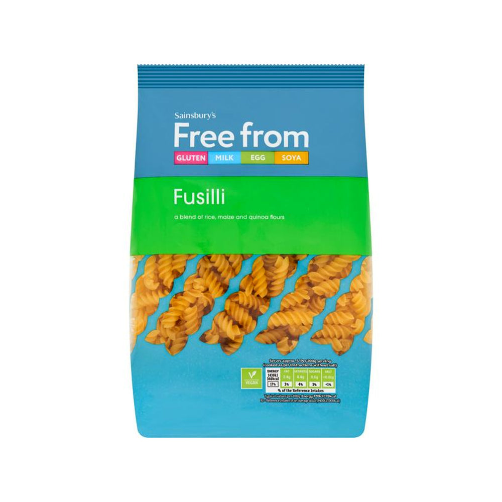 Sainsbury's Free From Fusilli Pasta 500g