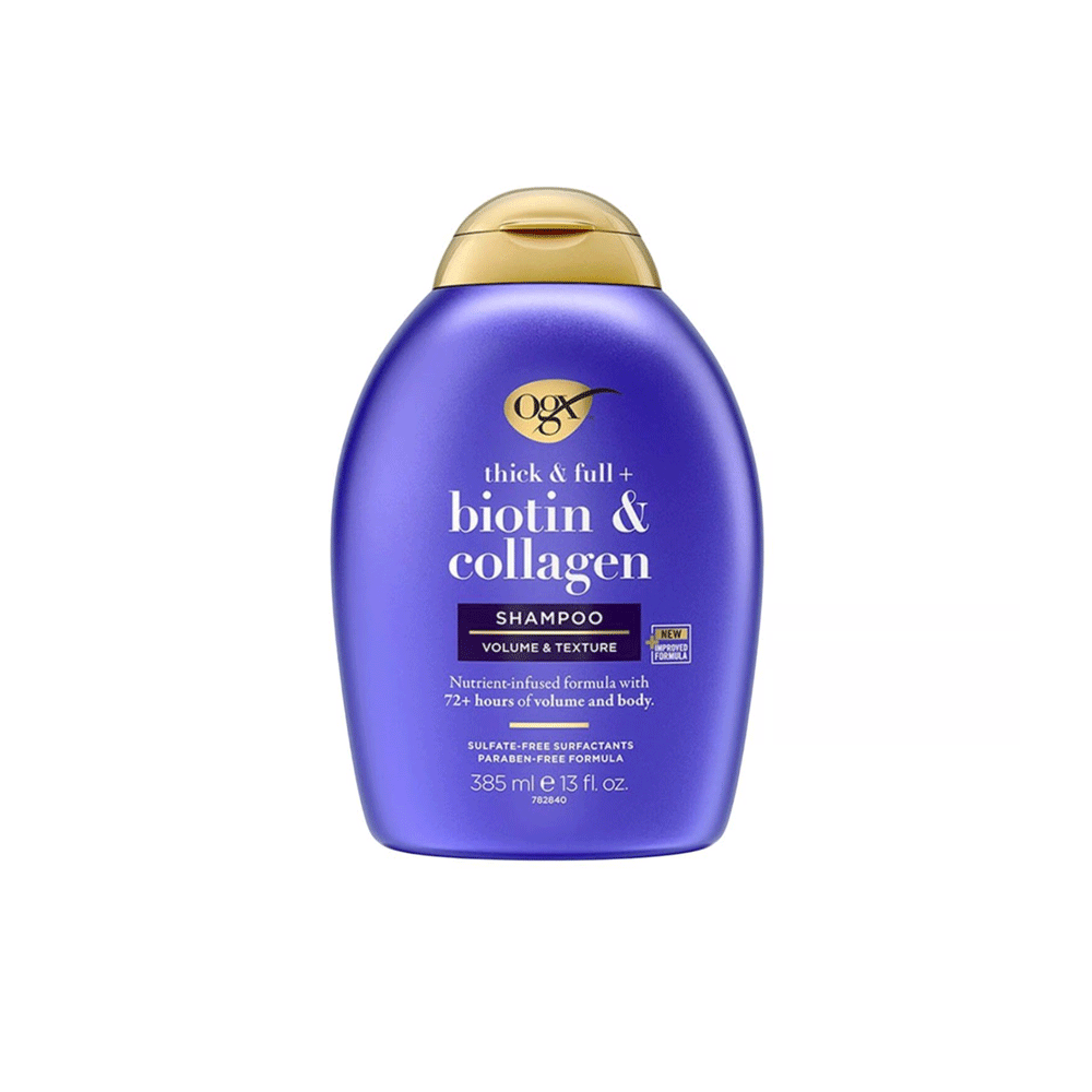 Ogx Biotin & Collagen Shampoo 385ml.