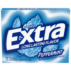 Extra Peppermint Gums 15sticks