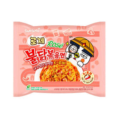 Samyang Buldak Rose Hot Chicken Flavour Ramen Noodle 140g