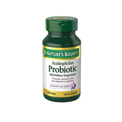 Natures Bounty Probiotic 100 Million Tab 100s