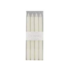 Walt Classic Dinner Candle White 4pcs