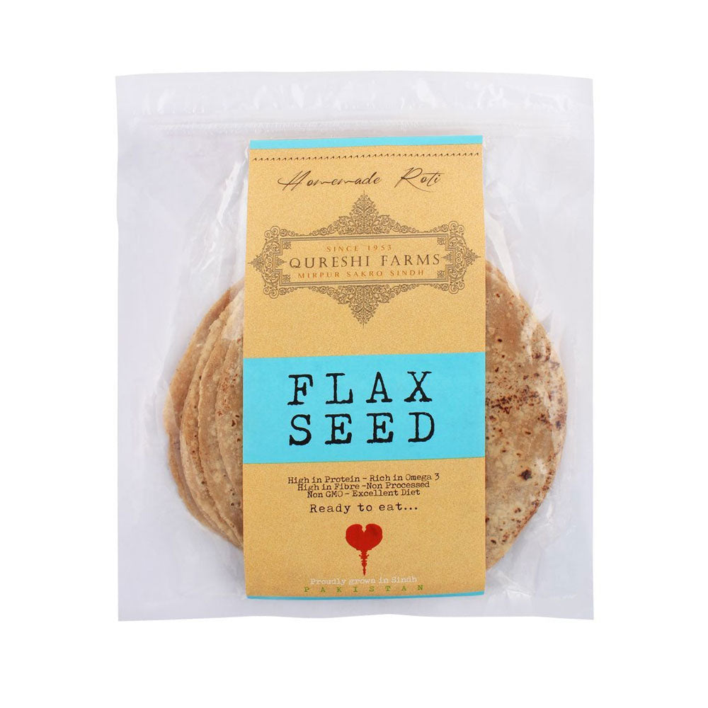 Qureshi Farms Flax Seed Roti 6 Pieces