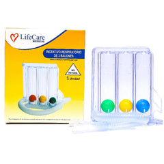 Life Care 3-ball Incentive Spirometer