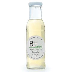 B+ Naturals Organic Green Tea Kombucha Drink