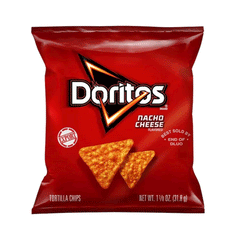 Doritos Nacho Cheese Flavored Tortilla Chips 31.8g