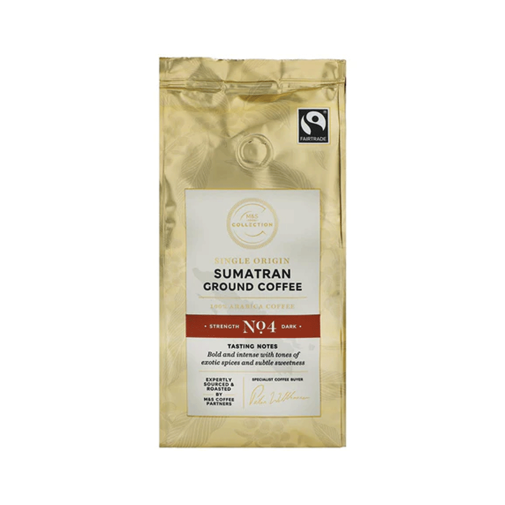 M&s Sumatran Ground Coffee 227g