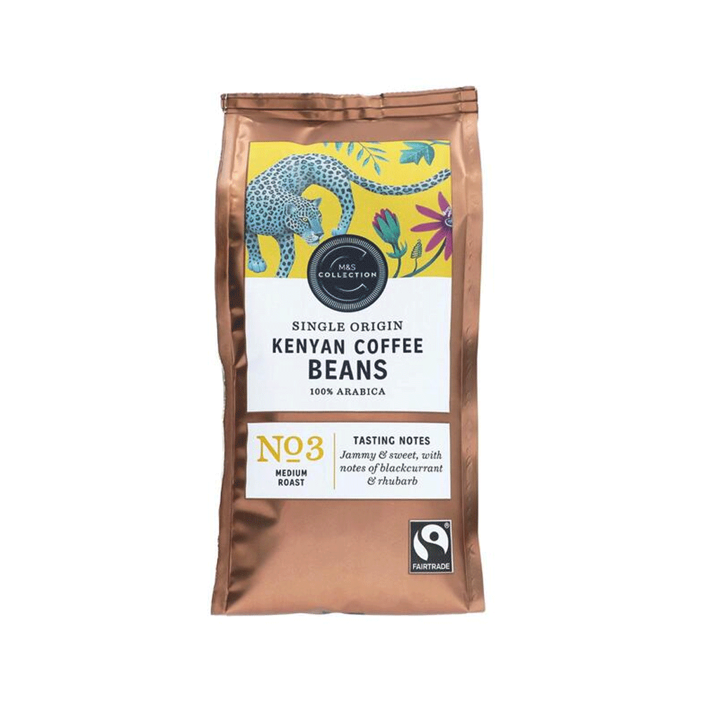 M&s Kenyan Coffee Beans 227g