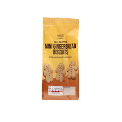Marks & Spencer All Butter Mini Ginger Bread Biscuits 100g
